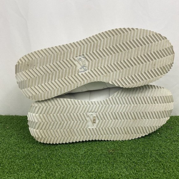 Vintage Nike Cortez White Yellow Womens Athletic Shoes Size 11 309994 172 2004 - Picture 6 of 7